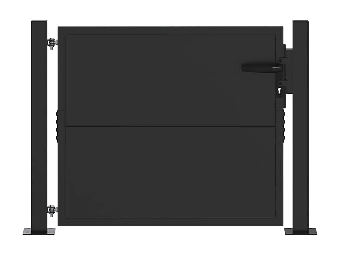 Gartentor, Gartentor 105x200 cm aus Cortenstahl