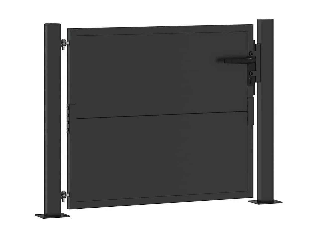 Gartentor, Gartentor 105x200 cm aus Cortenstahl