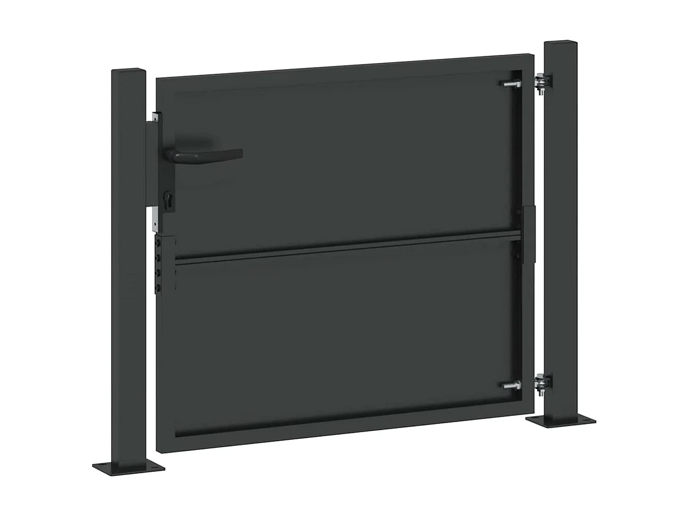 Gartentor, Gartentor 105x200 cm aus Cortenstahl