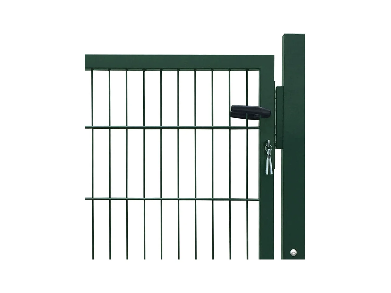Portillon 2D (simple) Vert 106 x 130 cm