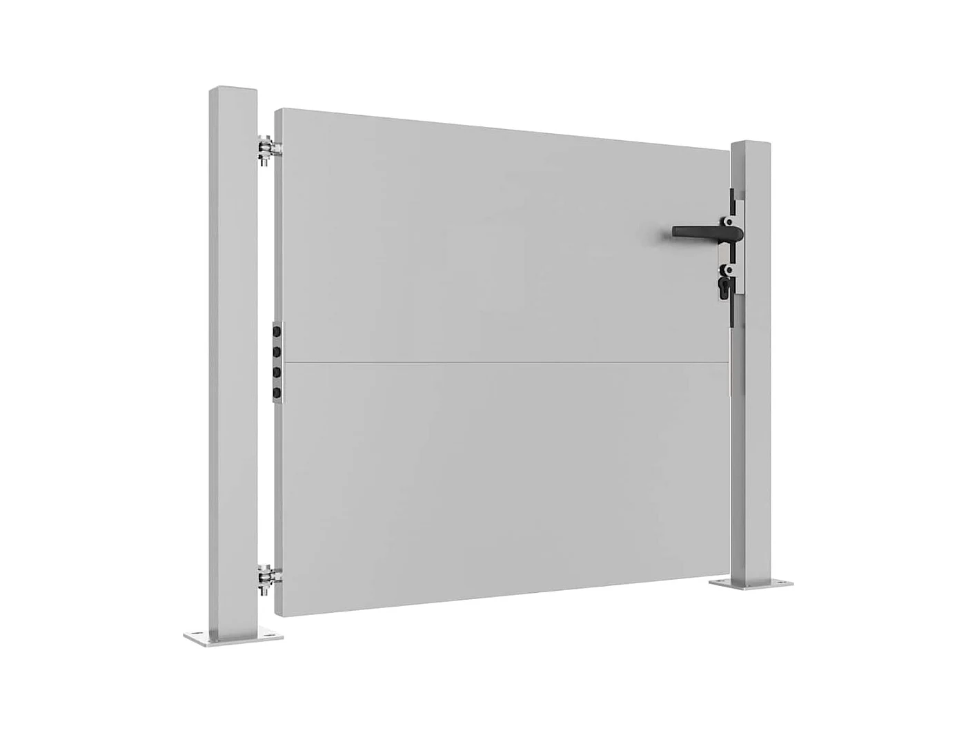 Portail de jardin 105x80 cm acier corten