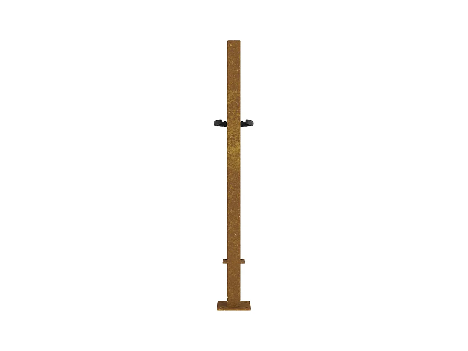 Portail de jardin 105x80 cm acier corten
