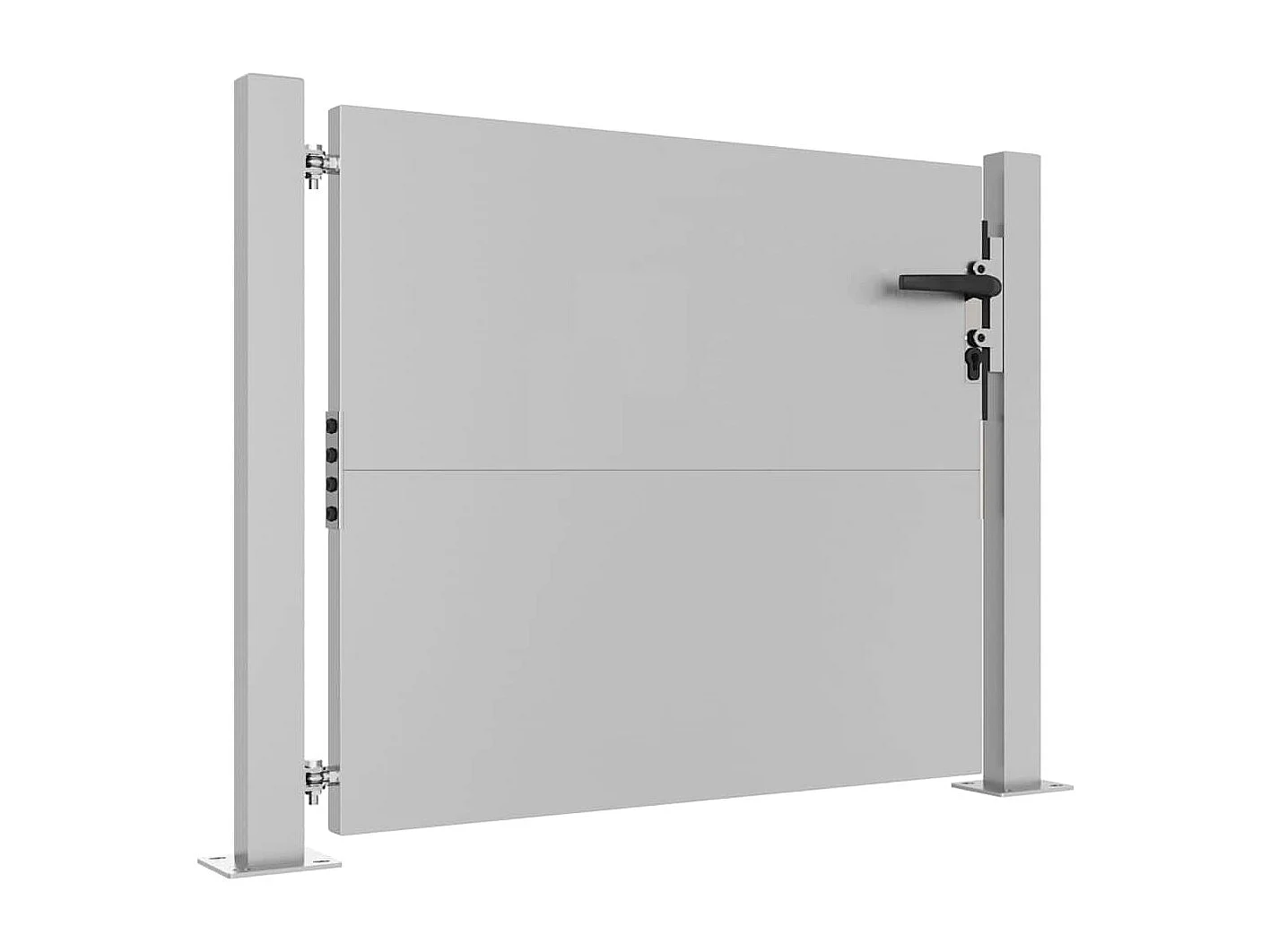 Portail de jardin 105x80 cm acier corten