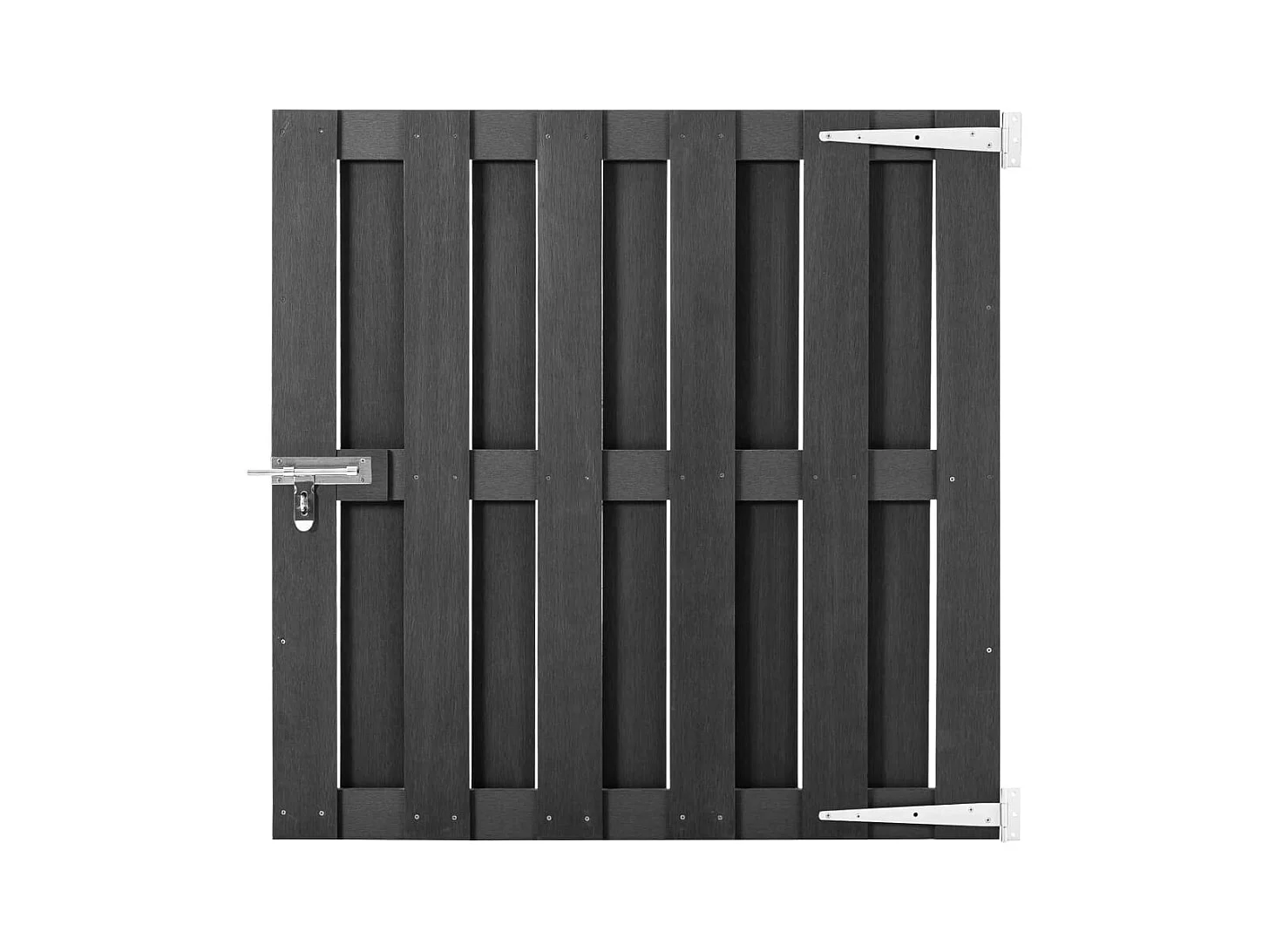 Portillon WPC 100x100 cm Gris