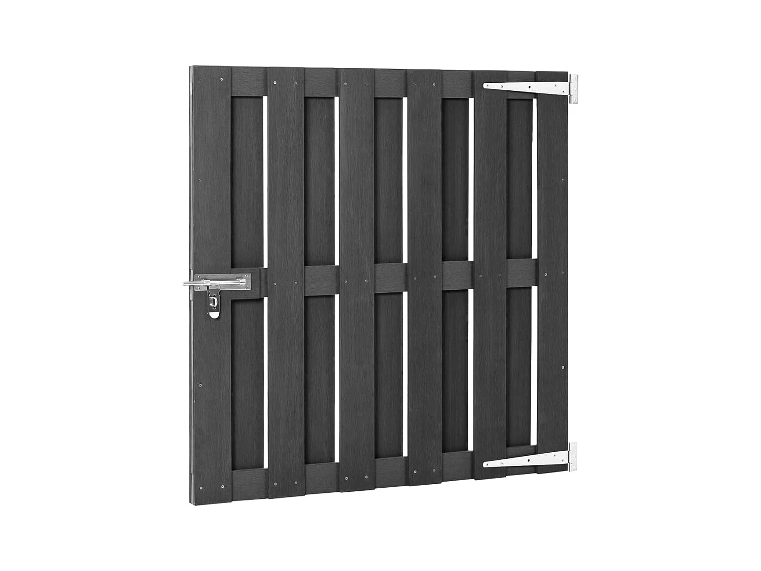 Portillon WPC 100x100 cm Gris