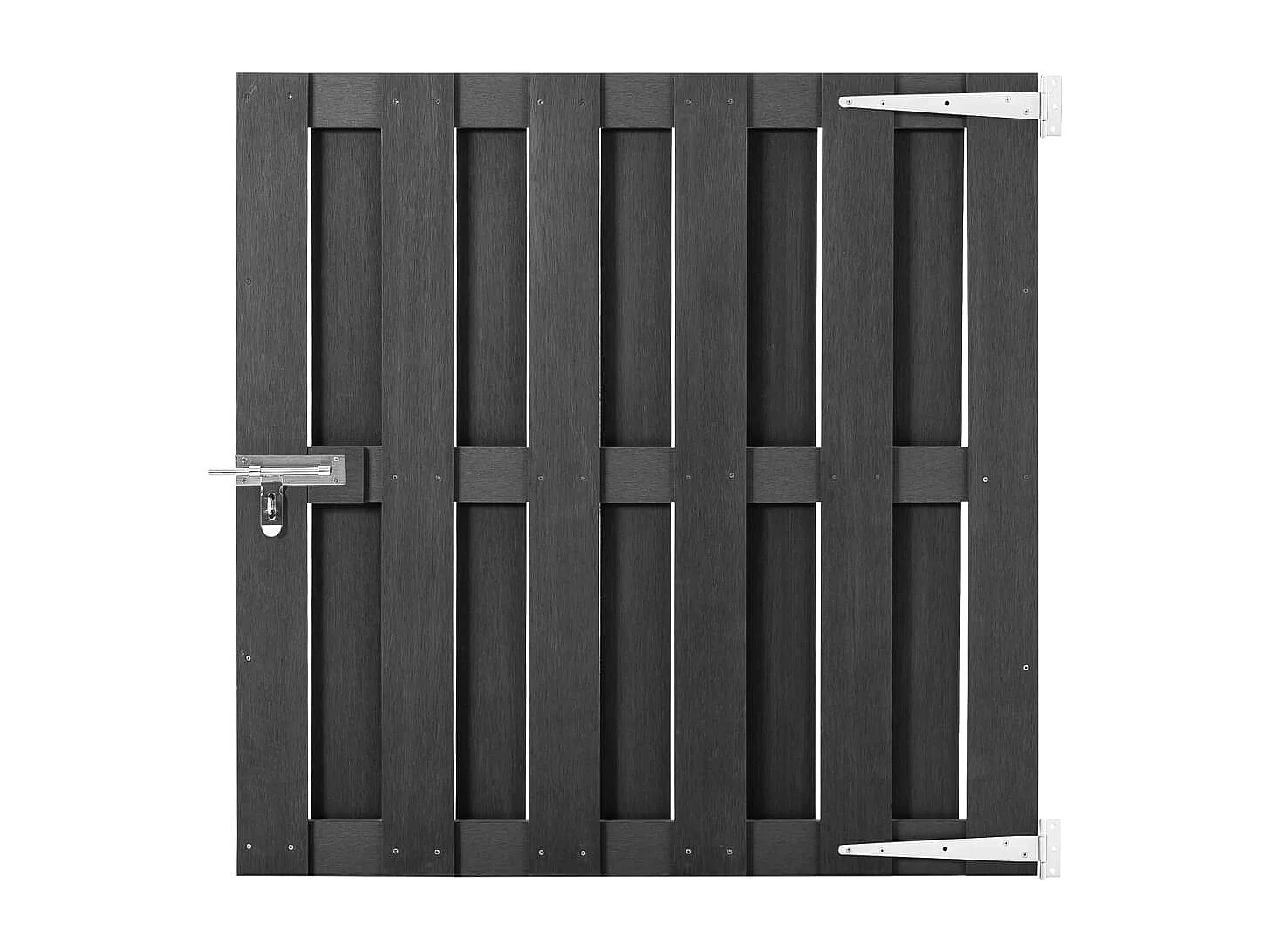 Portillon WPC 100x100 cm Gris