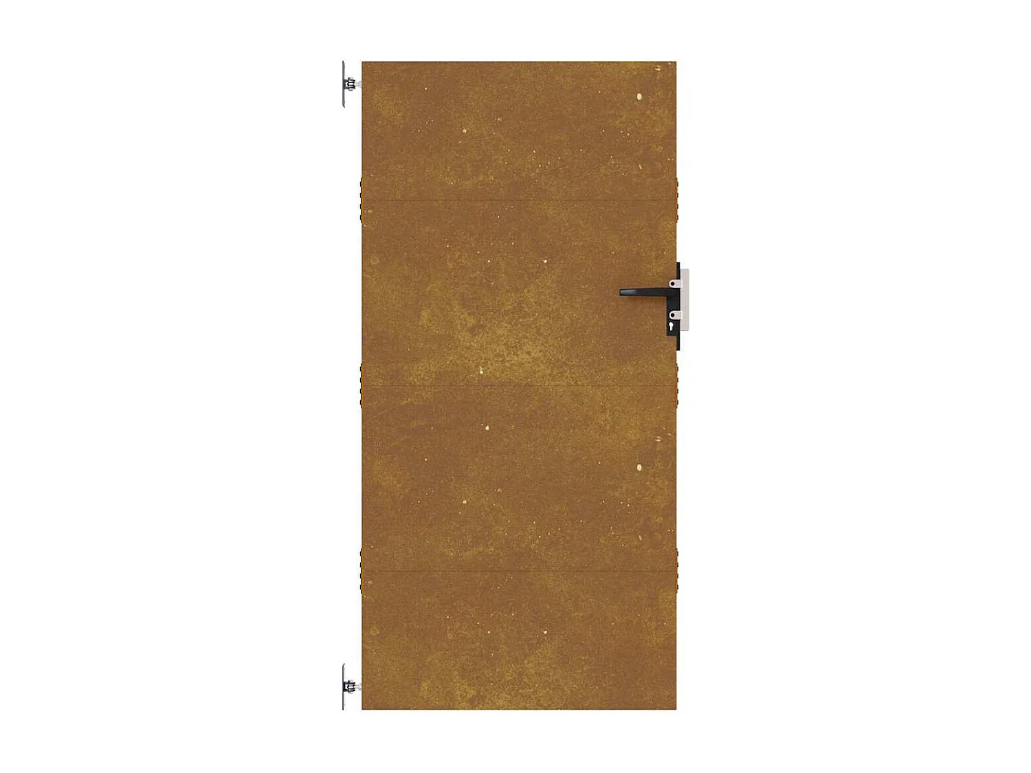Portail de jardin 85x175 cm acier corten