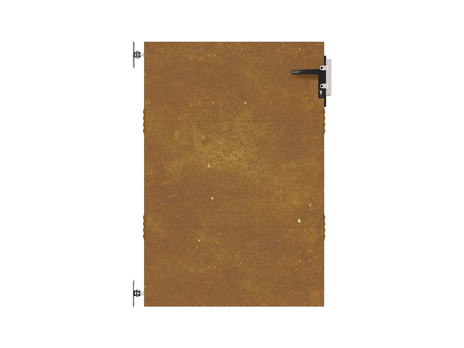 Tuinpoort 85x125 cm cortenstaal