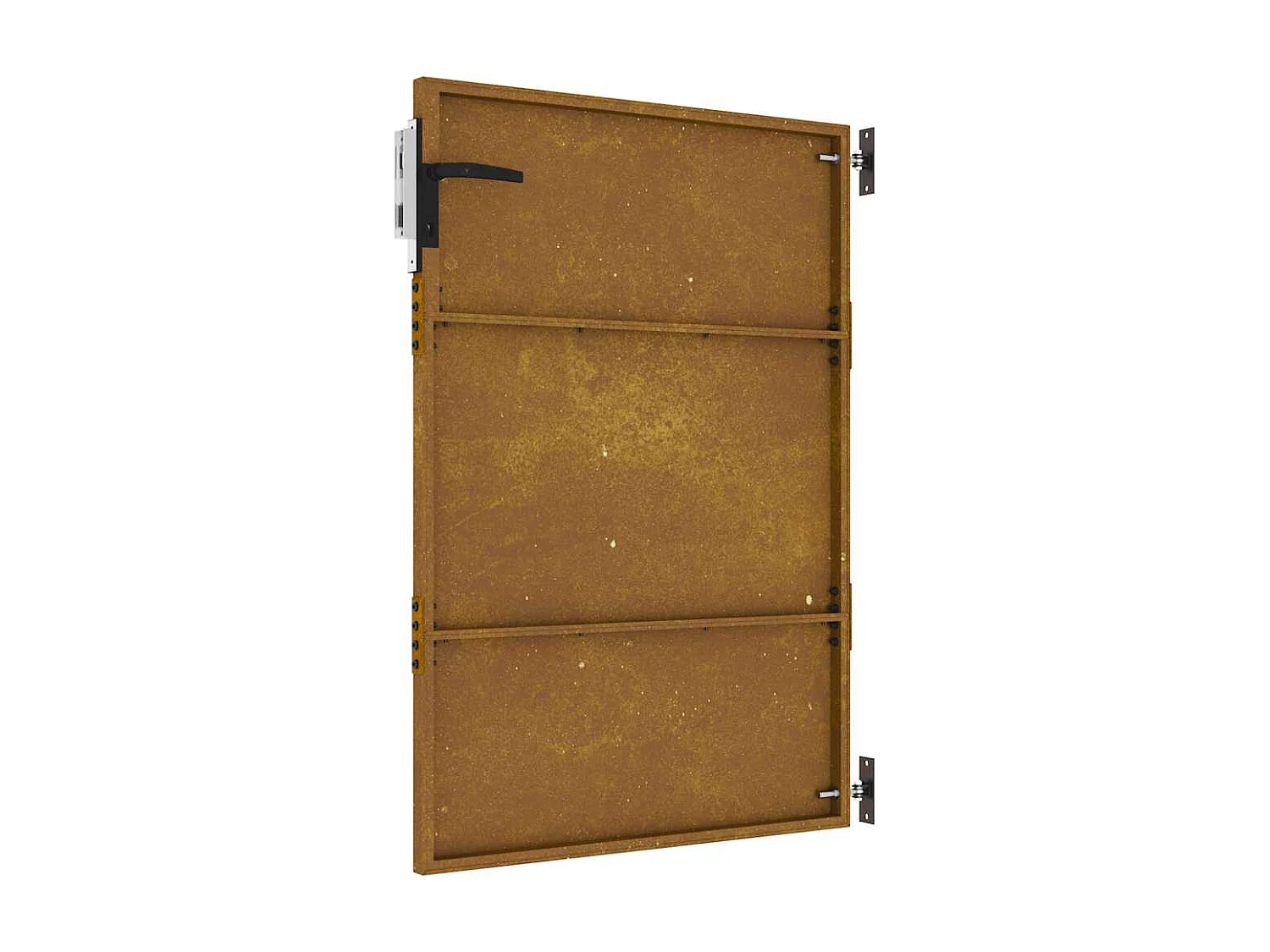 Tuinpoort 85x125 cm cortenstaal