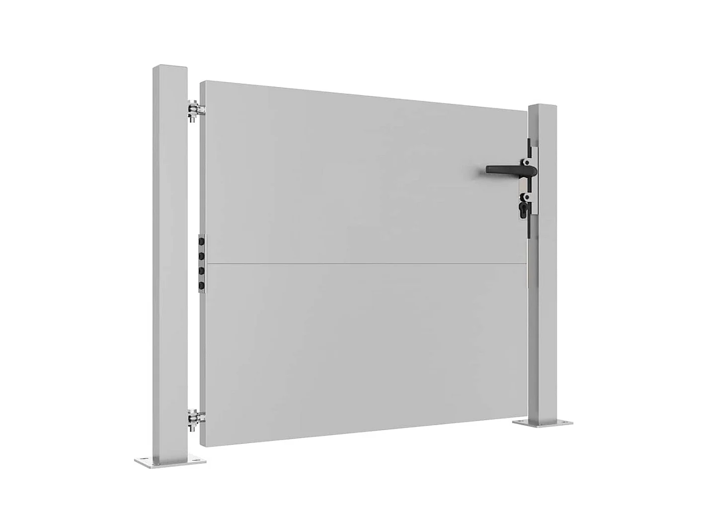 Portail de jardin 105x105 cm acier corten