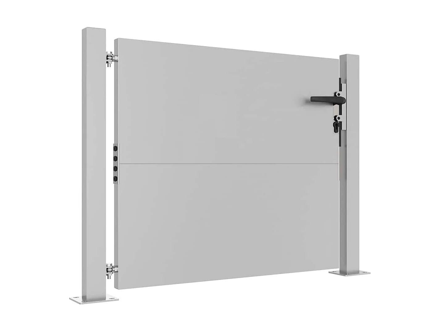 Portail de jardin 105x105 cm acier corten