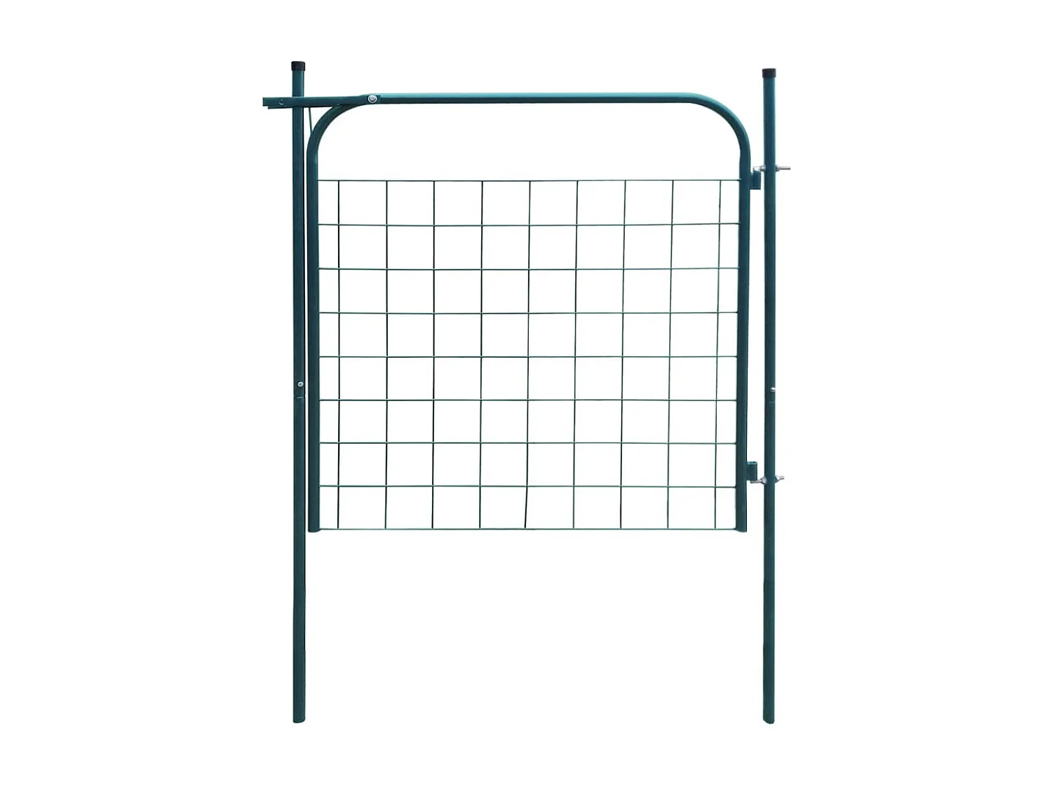 Cancello per recinzione da giardino 100 x 100 cm verde