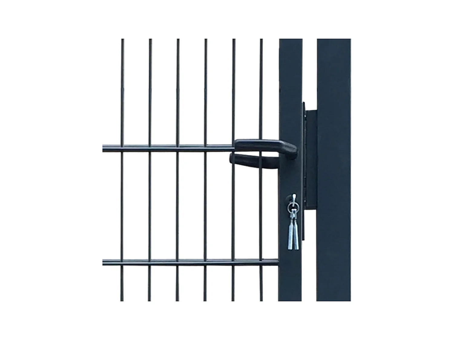 Portillon Acier 106x248 cm Anthracite