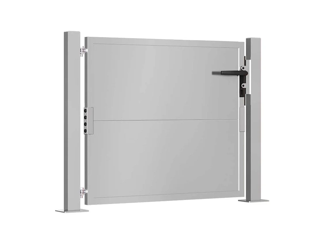 Tuinpoort 105x105 cm cortenstaal