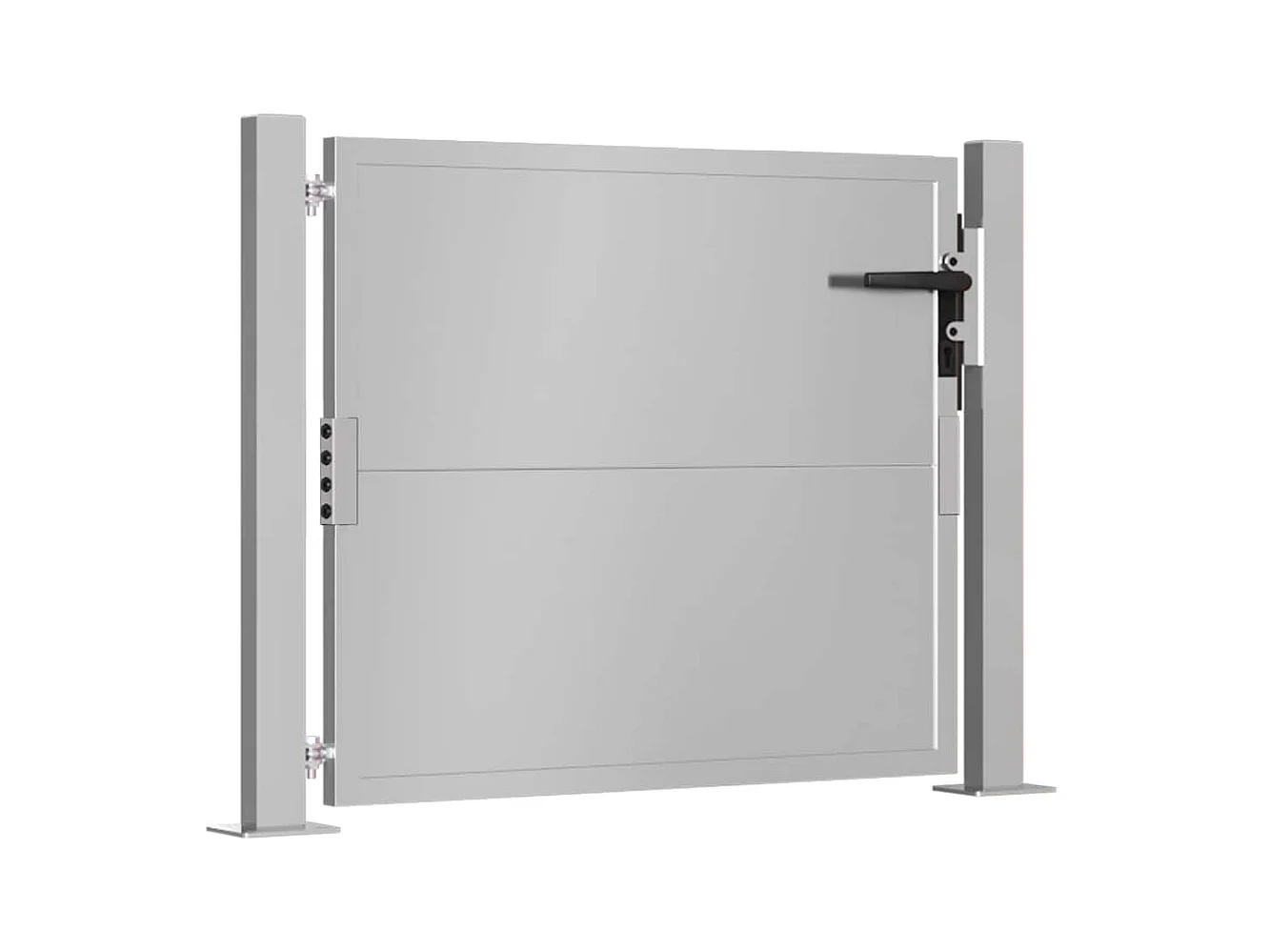 Tuinpoort 105x105 cm cortenstaal