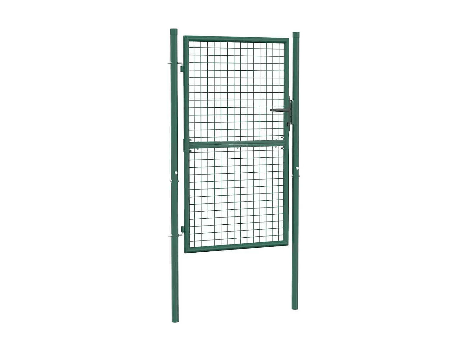 Cancello in acciaio 100x150 cm verde