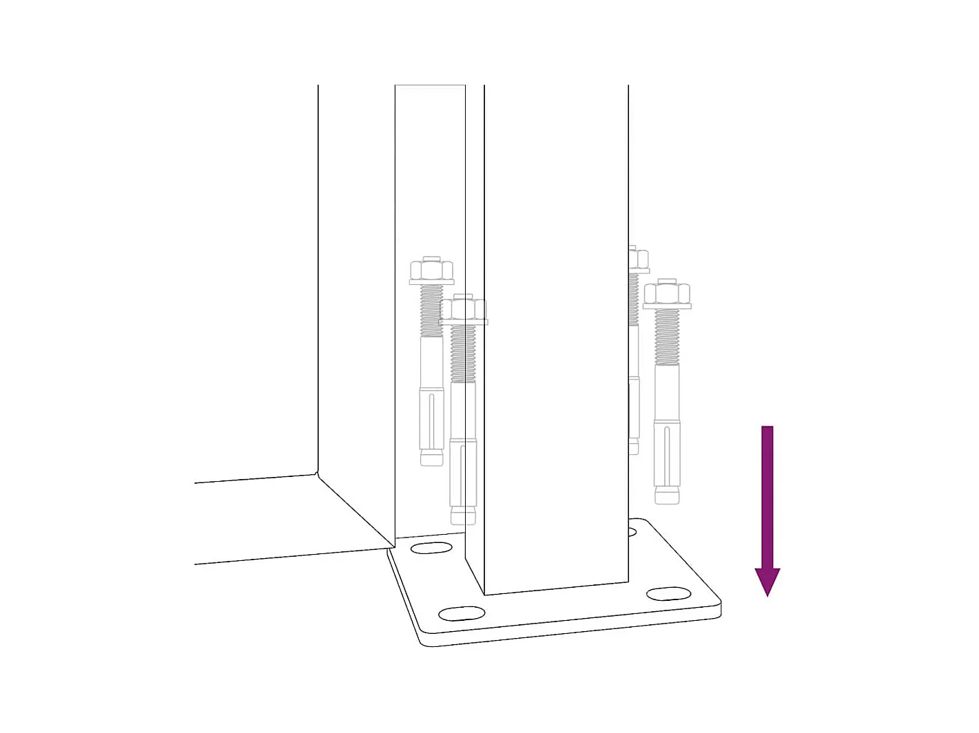 Tuinpoort 105x80 cm cortenstaal bamboe design