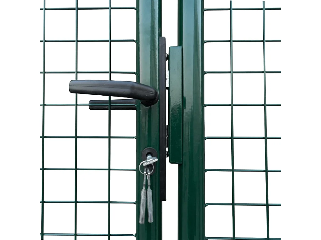 Puerta de jardín de malla 415 x 175 cm