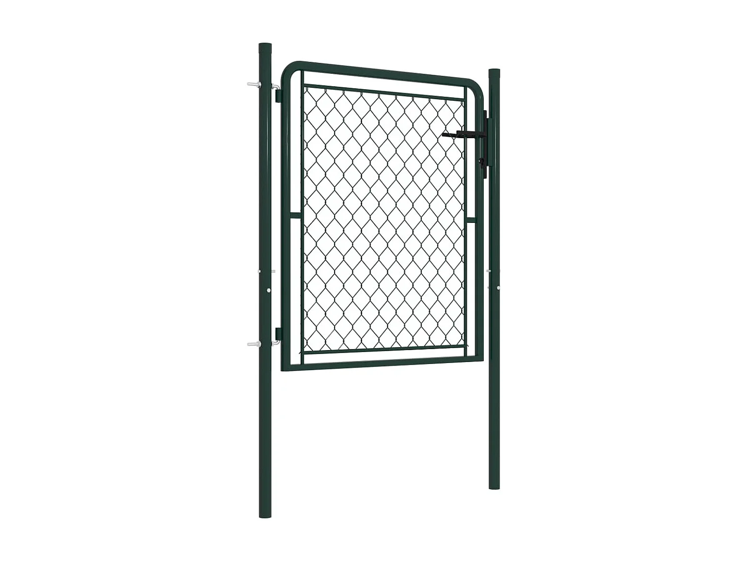 Puerta de acero 100x100 cm Verde