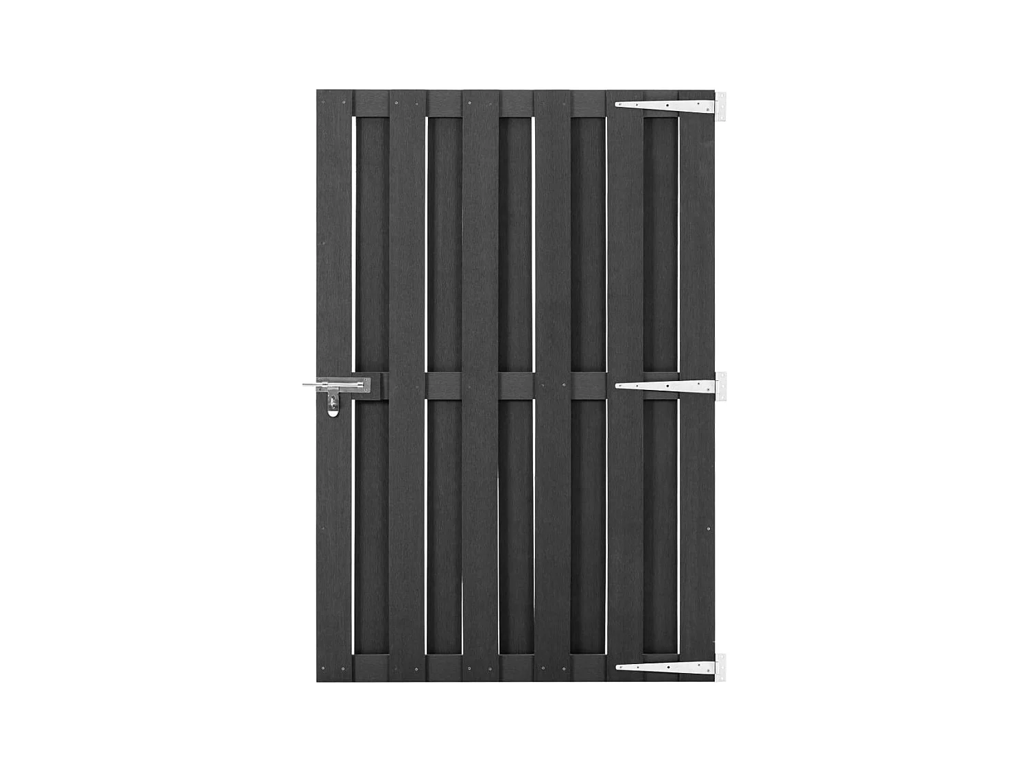 Puerta WPC 100x150 cm Gris