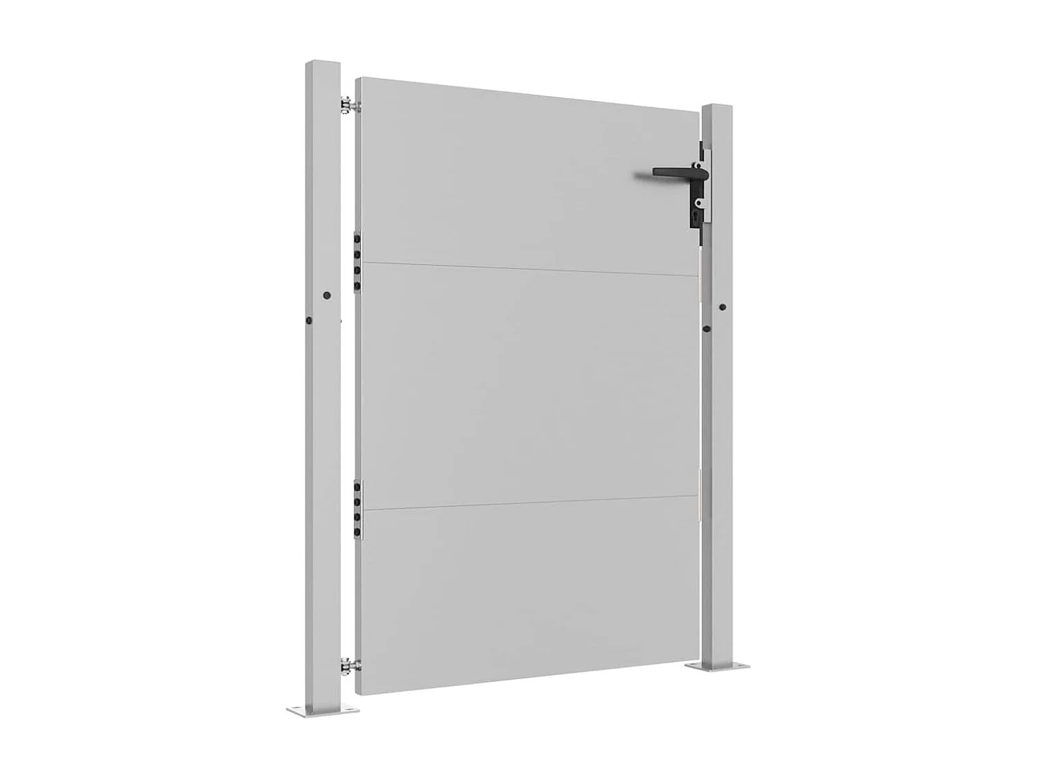 Tuinpoort 105x130 cm cortenstaal