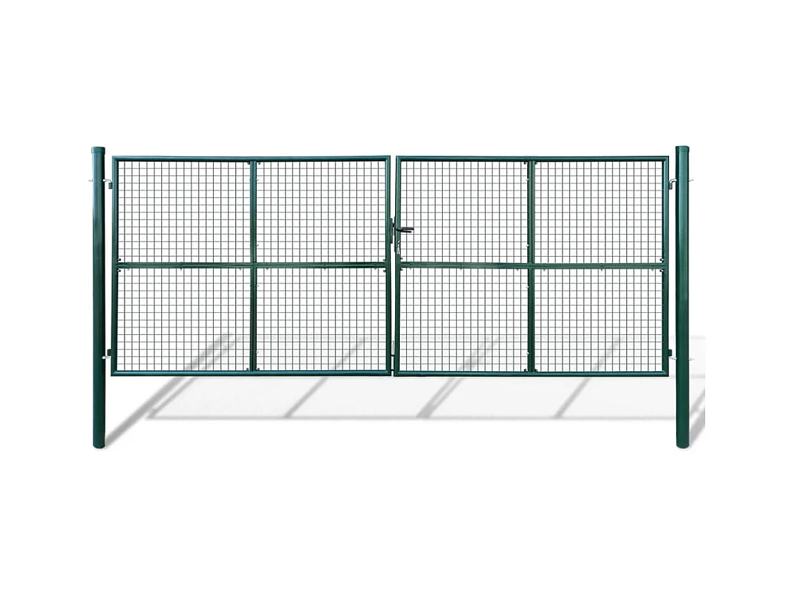 Portail de jardin en maille 415 x 150 cm