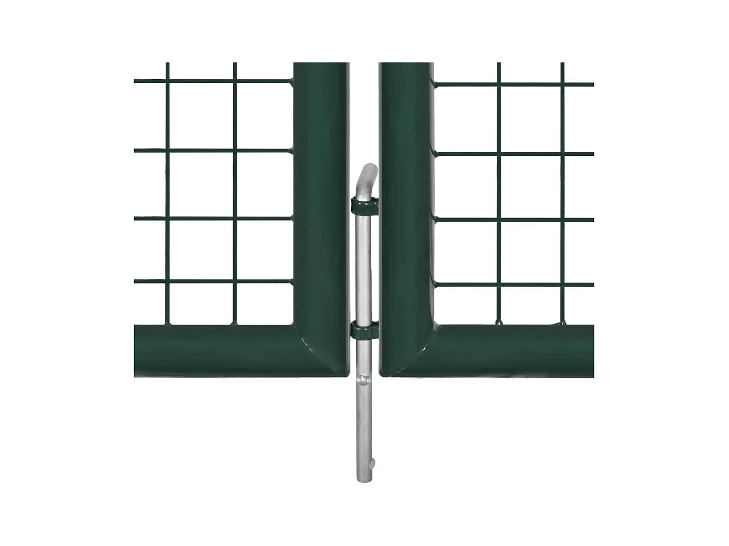 Dubbele deur hekpoort gepoedercoat staal