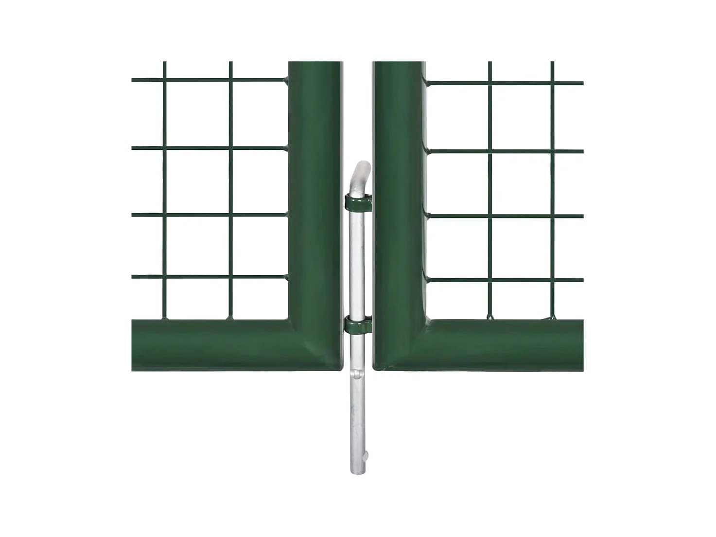Portillon Acier 350x100 cm Vert