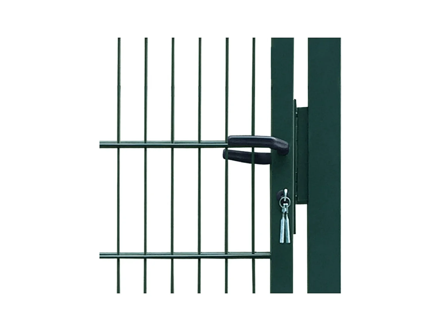 Portillon 2D (simple) Vert 106x230 cm