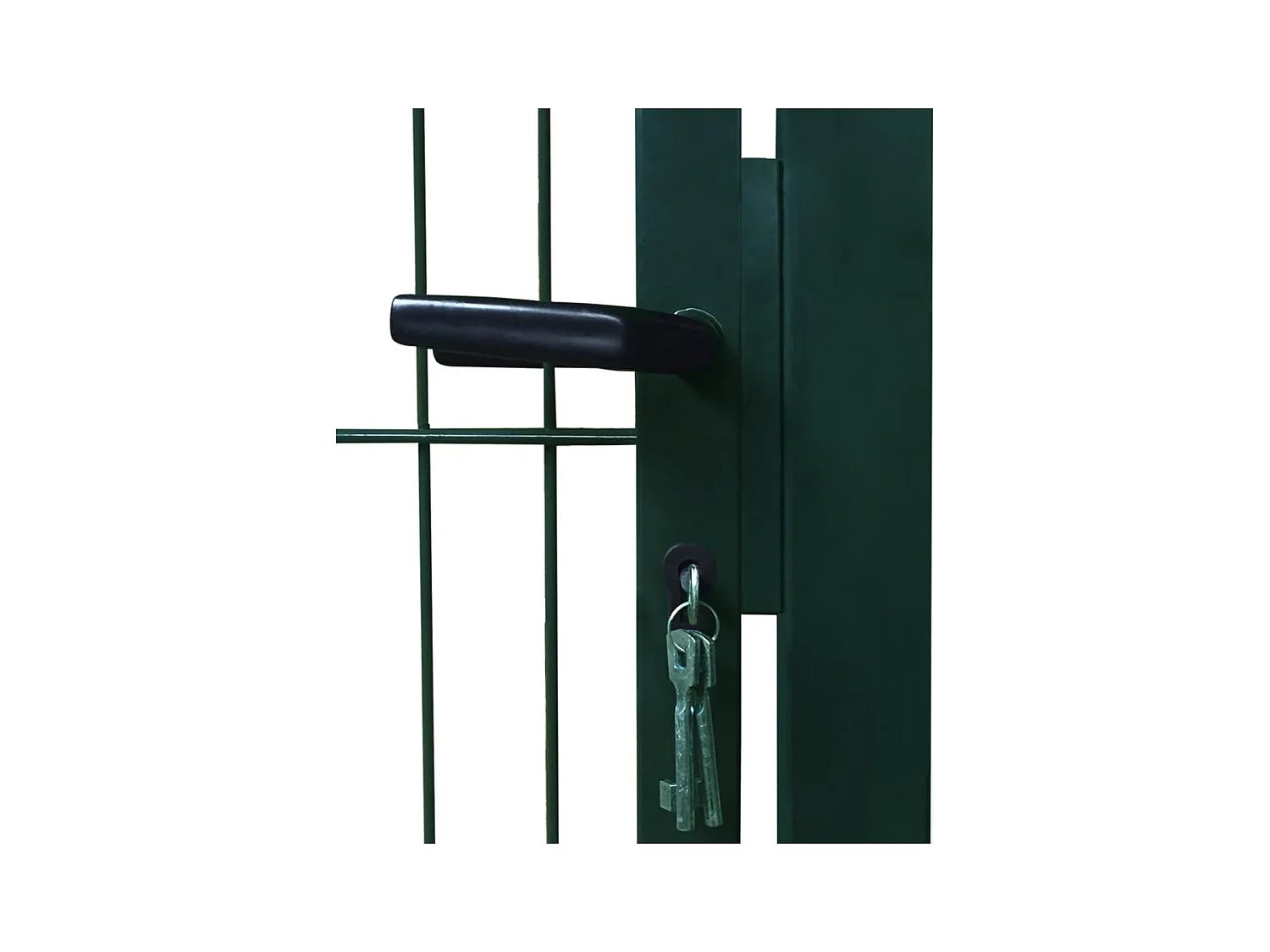 Portillon 2D (simple) Vert 106x230 cm