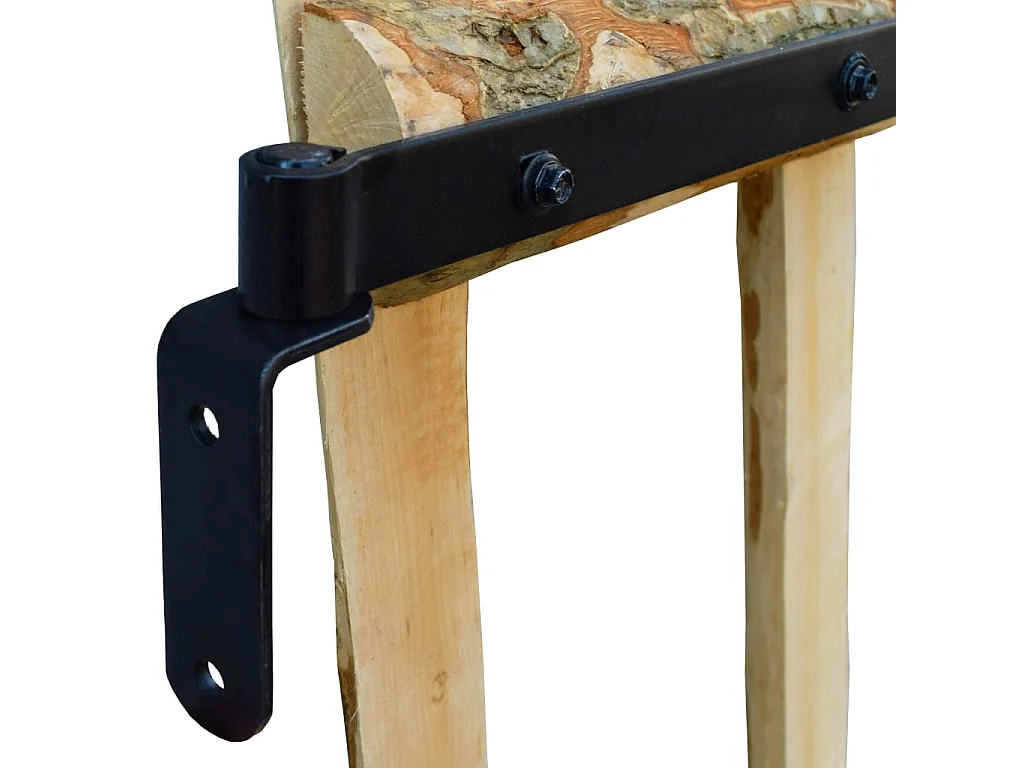 Enkele hekpoort Hazelhout 100x60 cm