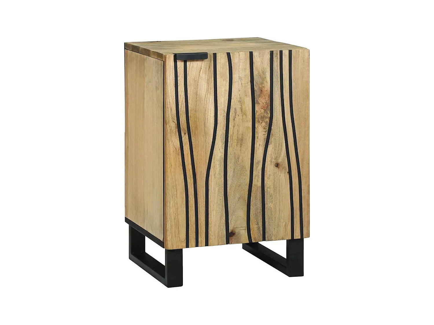 Ensemble de mobilier de salle de bain avec tiroir 4 pcs Marron