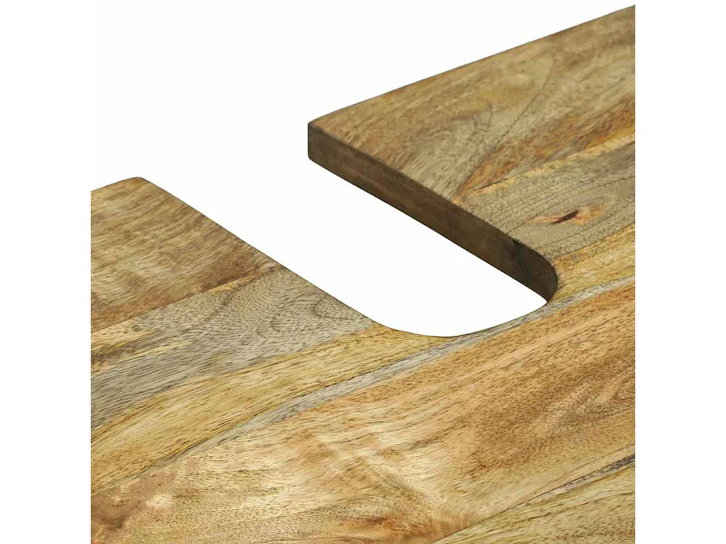 Ensemble de mobilier de salle de bain avec tiroir 4 pcs Marron