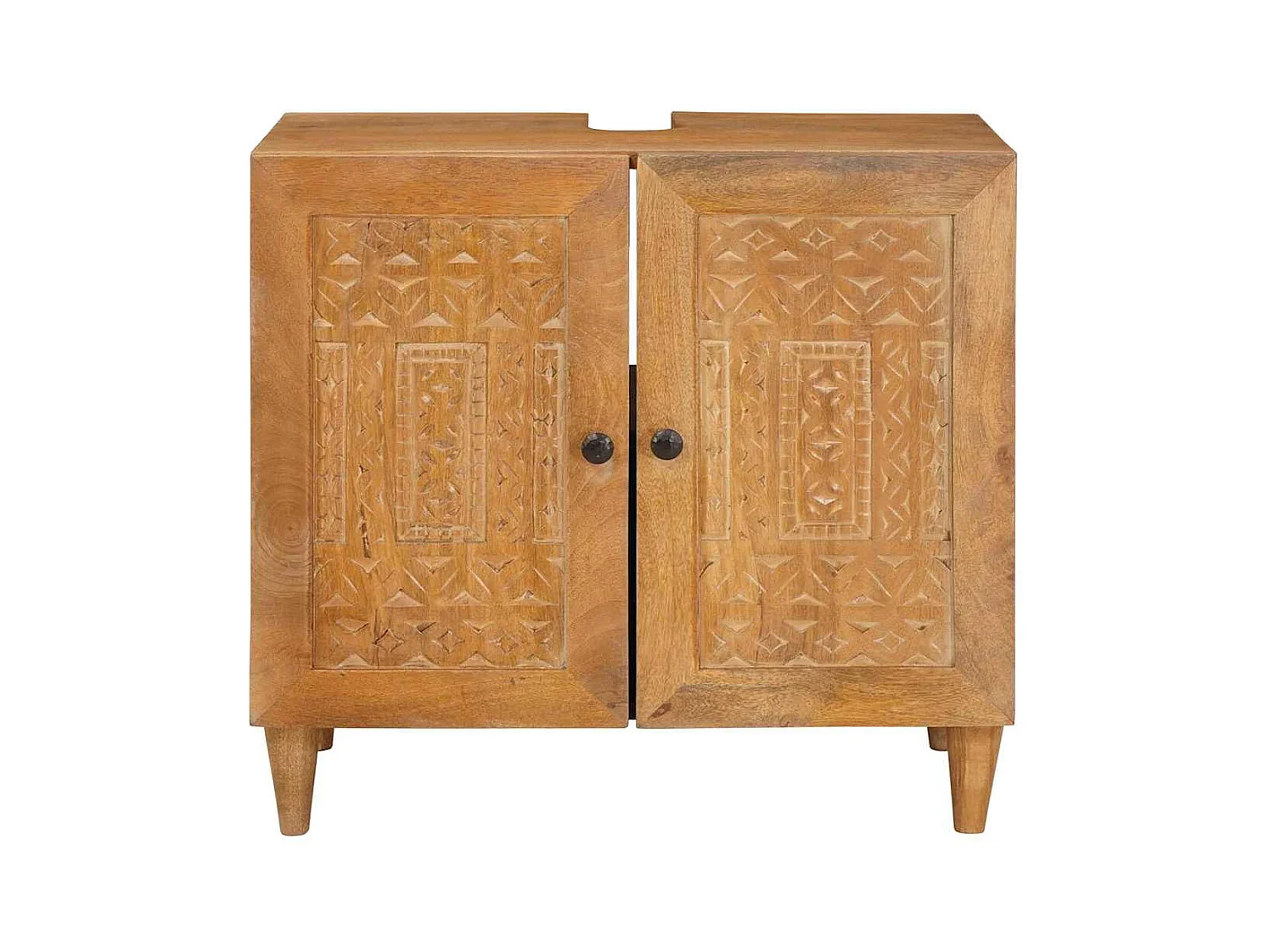 Cabinet de salle de bain Marron clair 62 x 33 x 58 cm