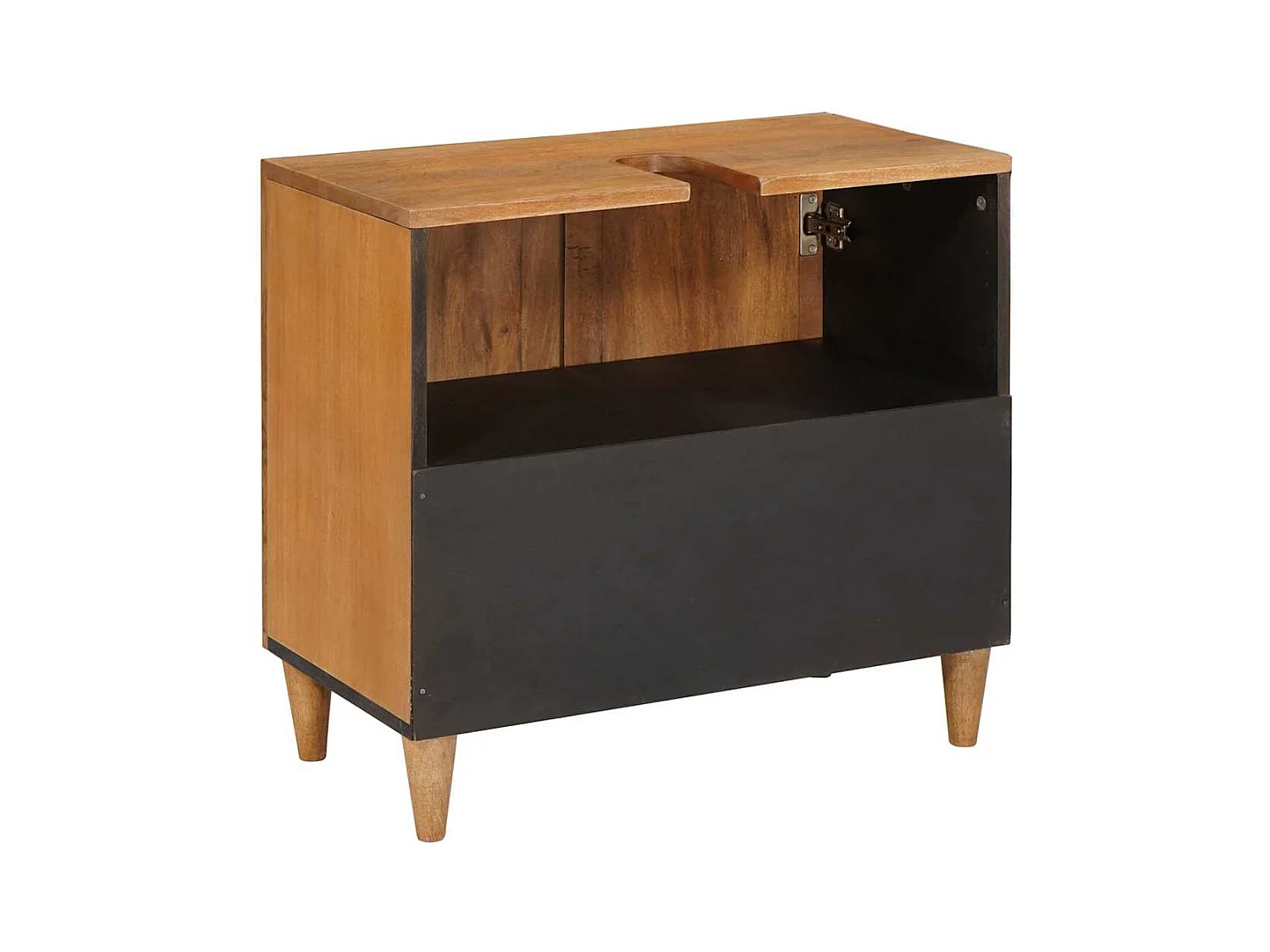 Cabinet de salle de bain Marron clair 62 x 33 x 58 cm