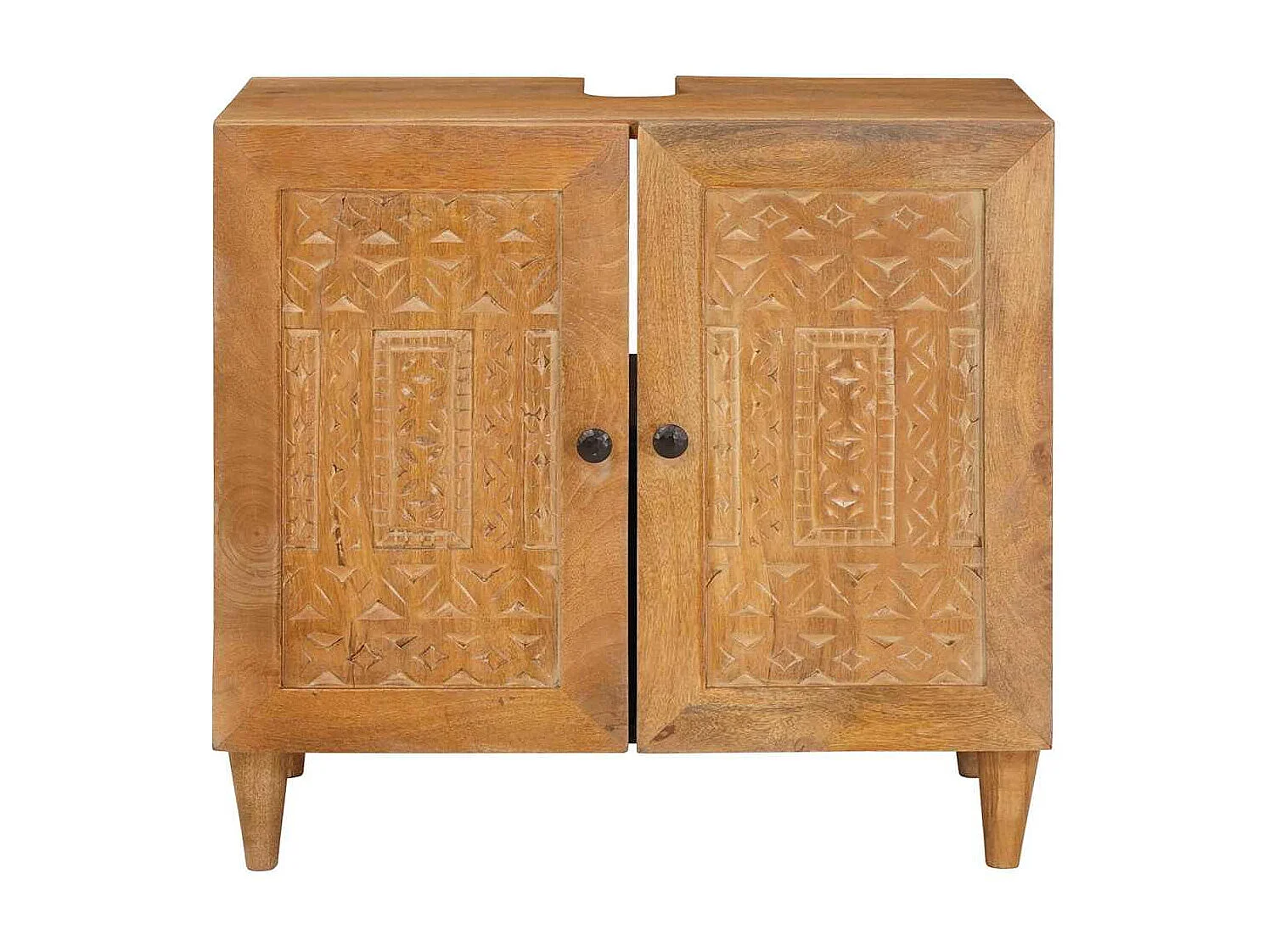 Cabinet de salle de bain Marron clair 62 x 33 x 58 cm