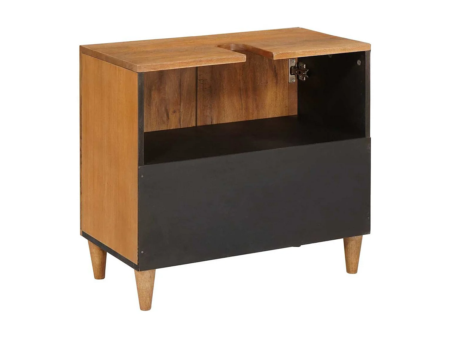 Cabinet de salle de bain Marron clair 62 x 33 x 58 cm