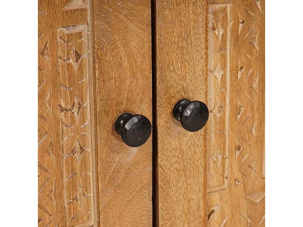 Cabinet de salle de bain Marron clair 62 x 33 x 58 cm