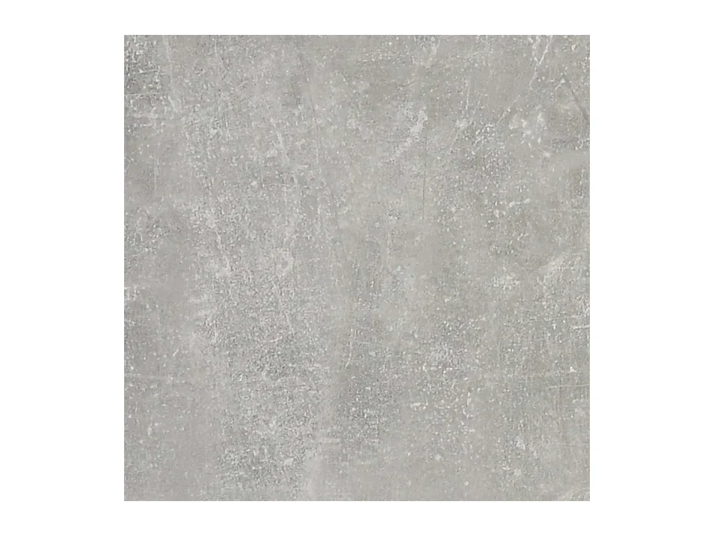 Badkamermeubel met spiegel in betongrijs bewerkt hout