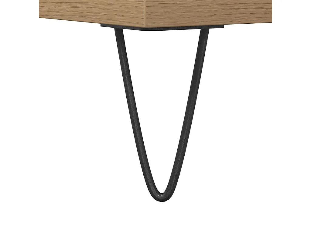 Waschbeckenunterschrank handgefertigt Eiche 65x33x60 cm