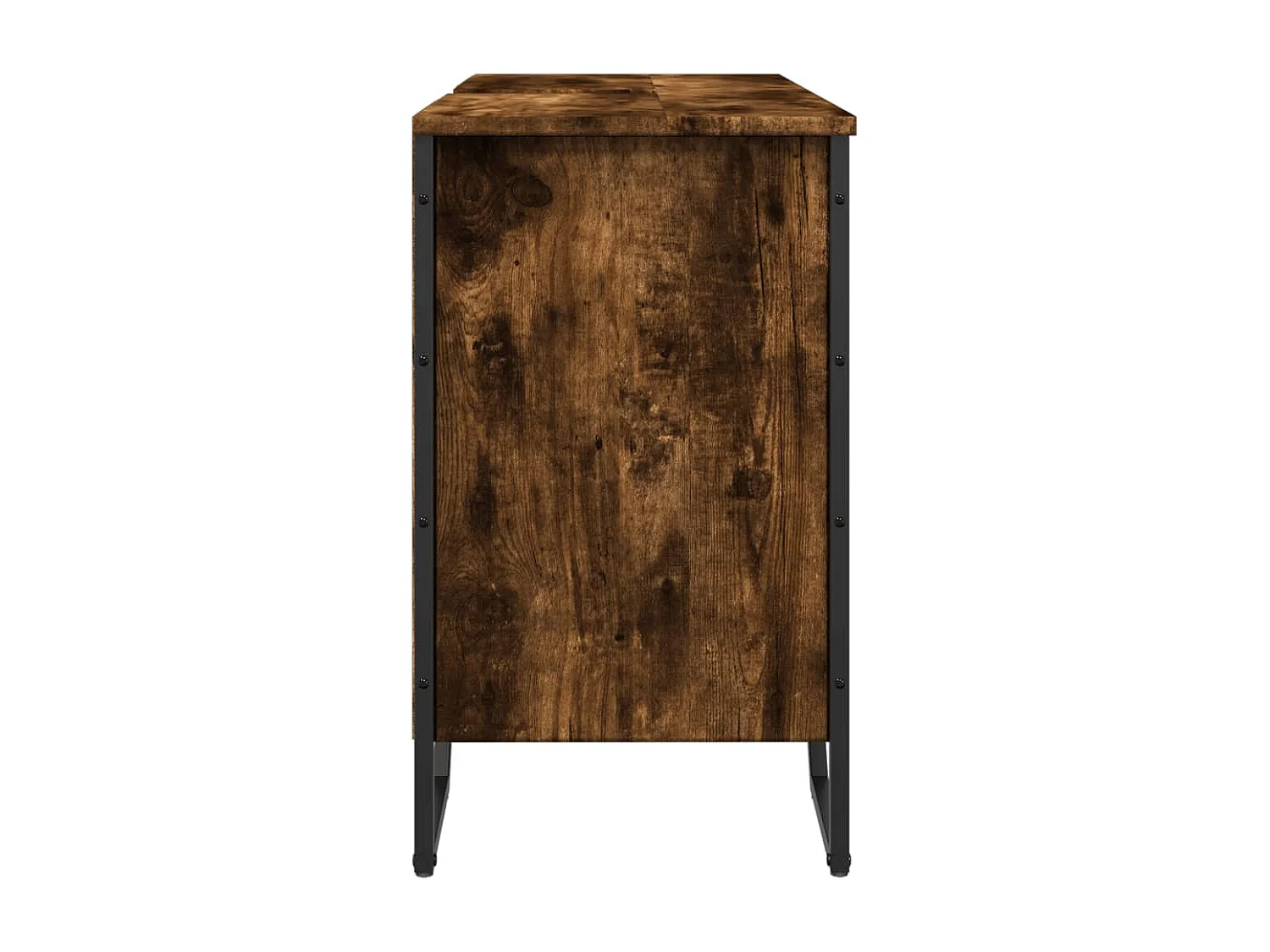 Mobile lavabo in rovere affumicato 91x35x60 cm