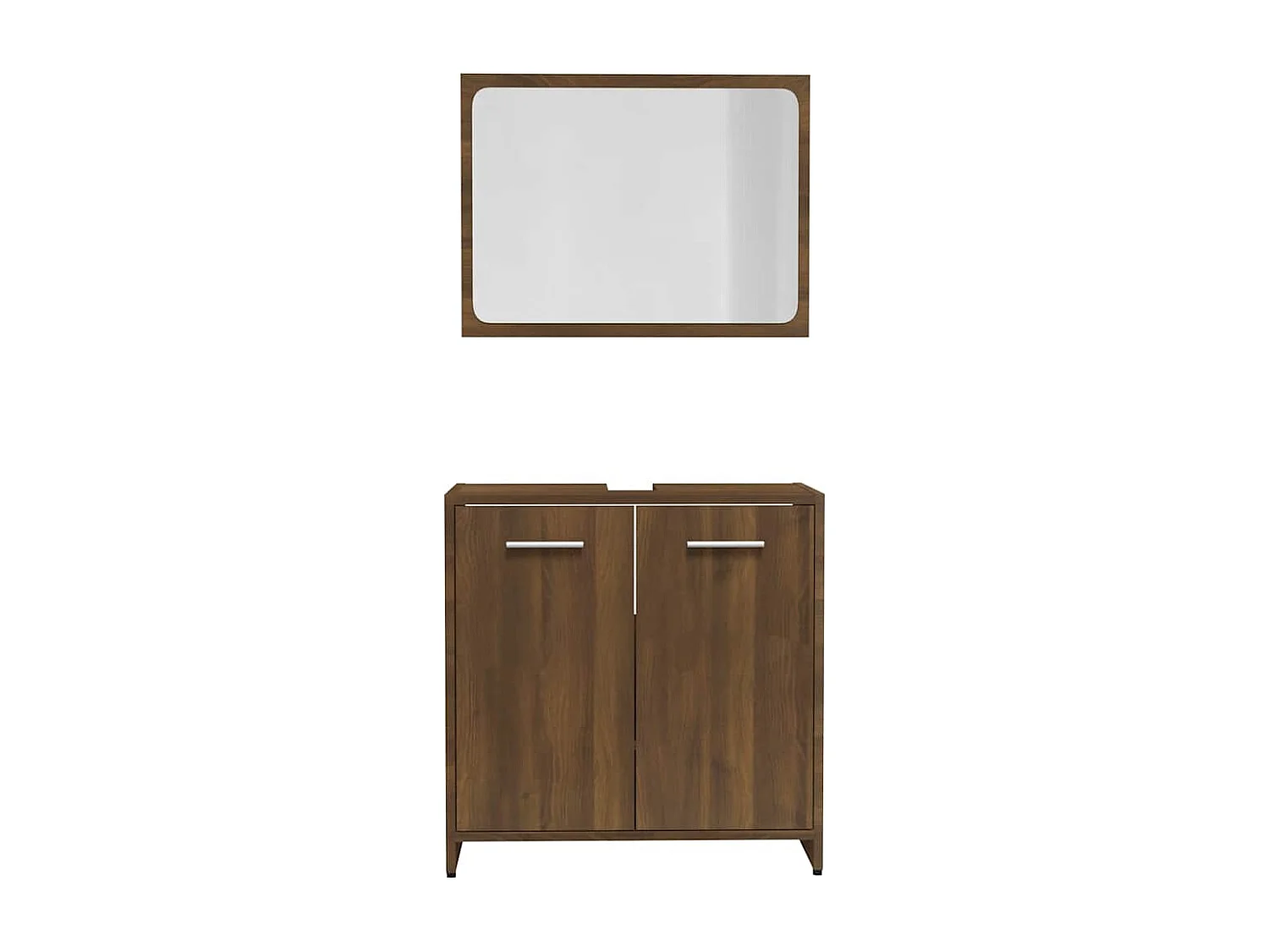 Meubles de salle de bain Chêne marron Bois d'ingénierie