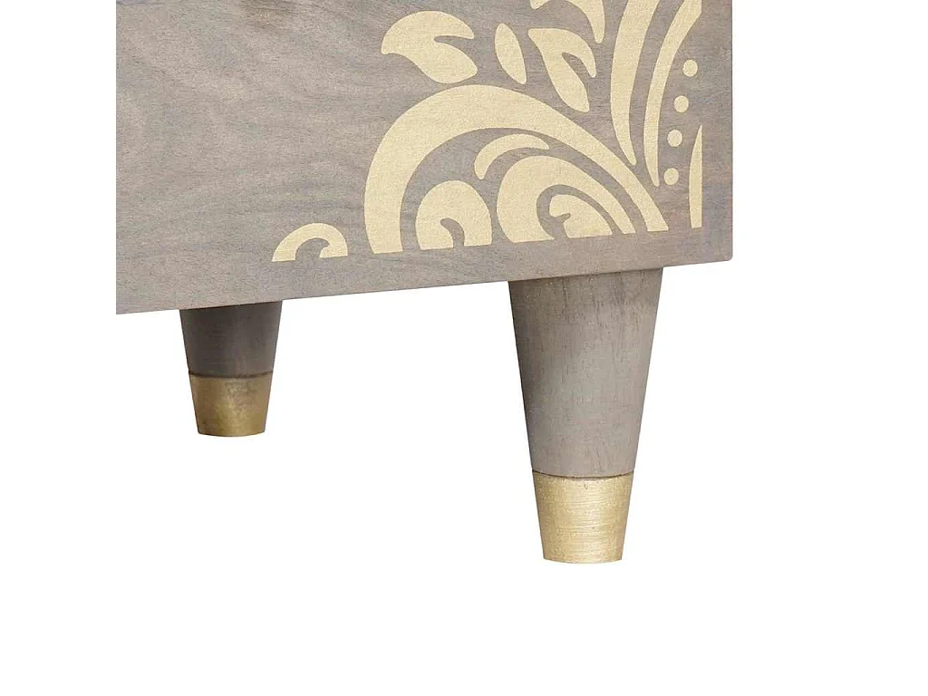 Ensemble de mobilier de salle de bain Montage mural 2 pcs Gris