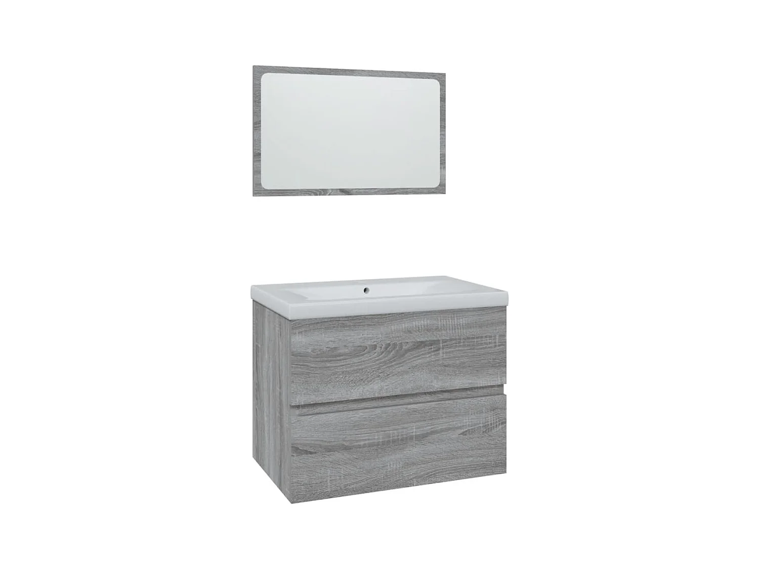 Mobili da bagno in legno ingegnerizzato Sonoma Gray