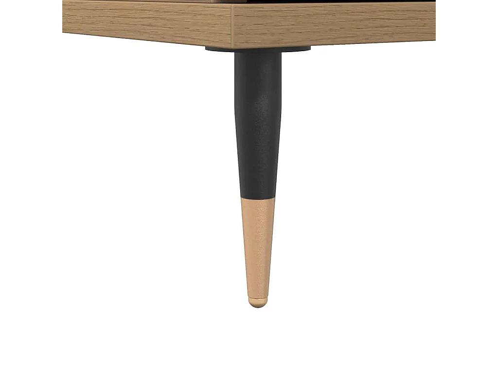 Armoire de salle de bain chêne artisanal 30x30x100 cm