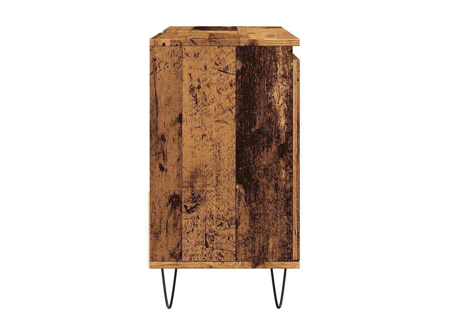 Mobile lavabo bagno in legno vecchio 65x33x60 cm