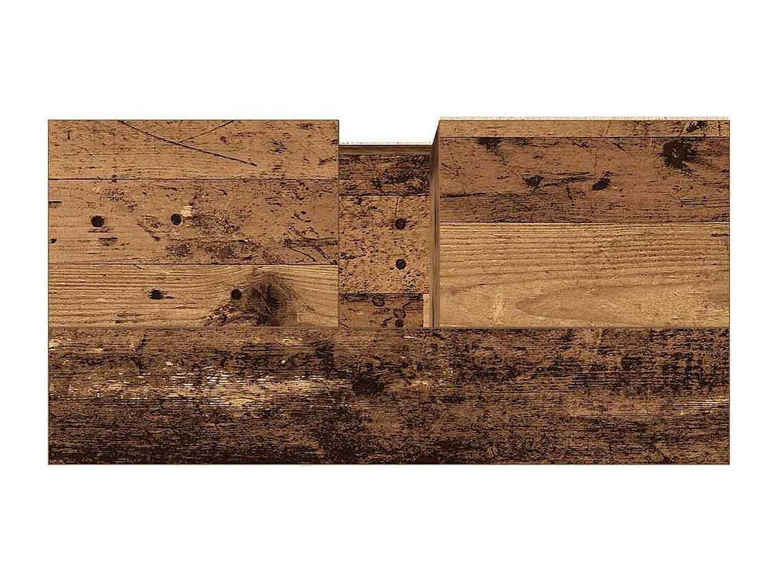 Mobile lavabo bagno in legno vecchio 65x33x60 cm