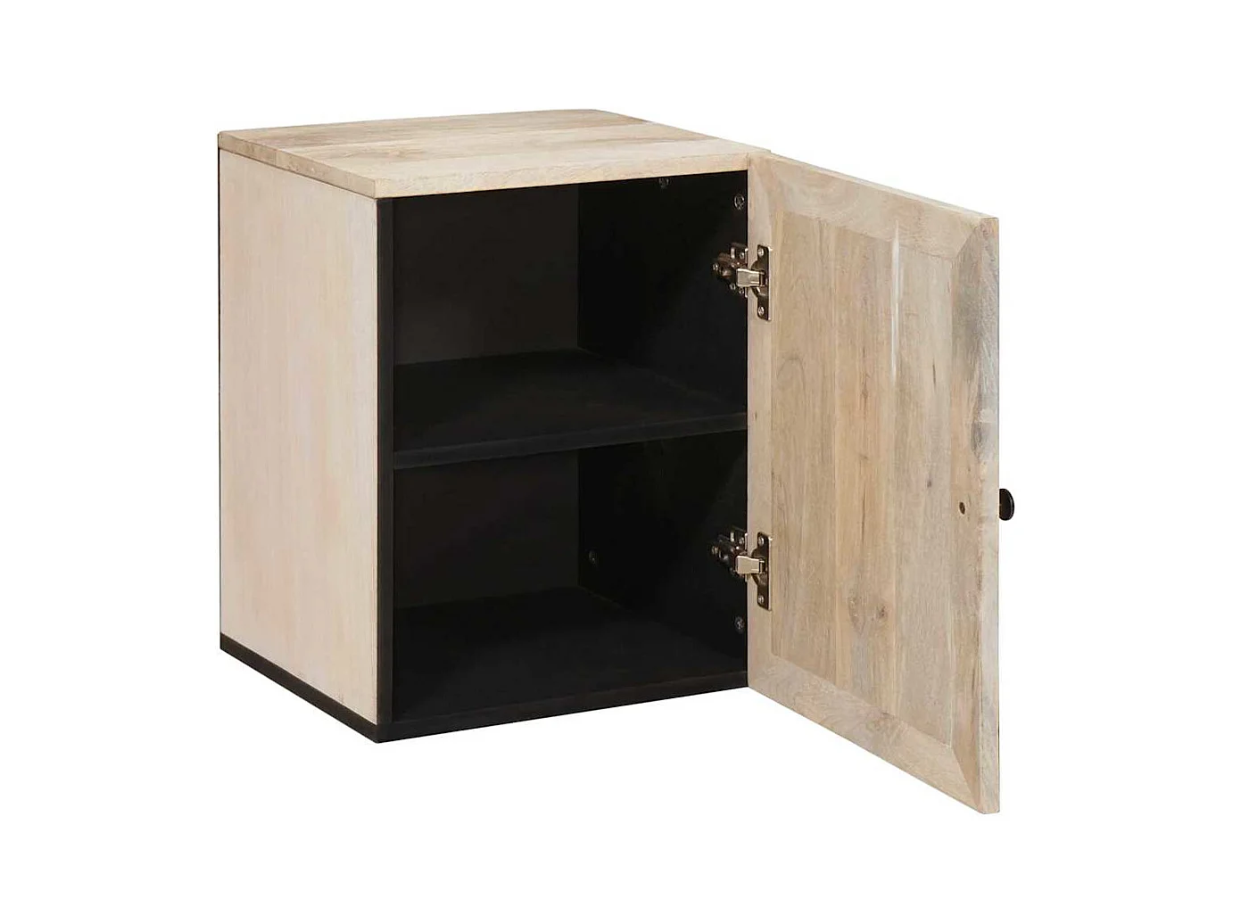 Mobiletto da bagno a parete bianco 38 x 33,5 x 160 cm