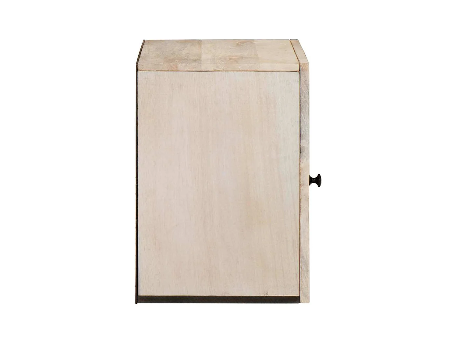 Mobiletto da bagno a parete bianco 38 x 33,5 x 160 cm