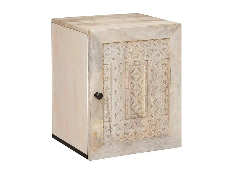 Mueble de baño de pared blanco 38 x 33,5 x 160 cm